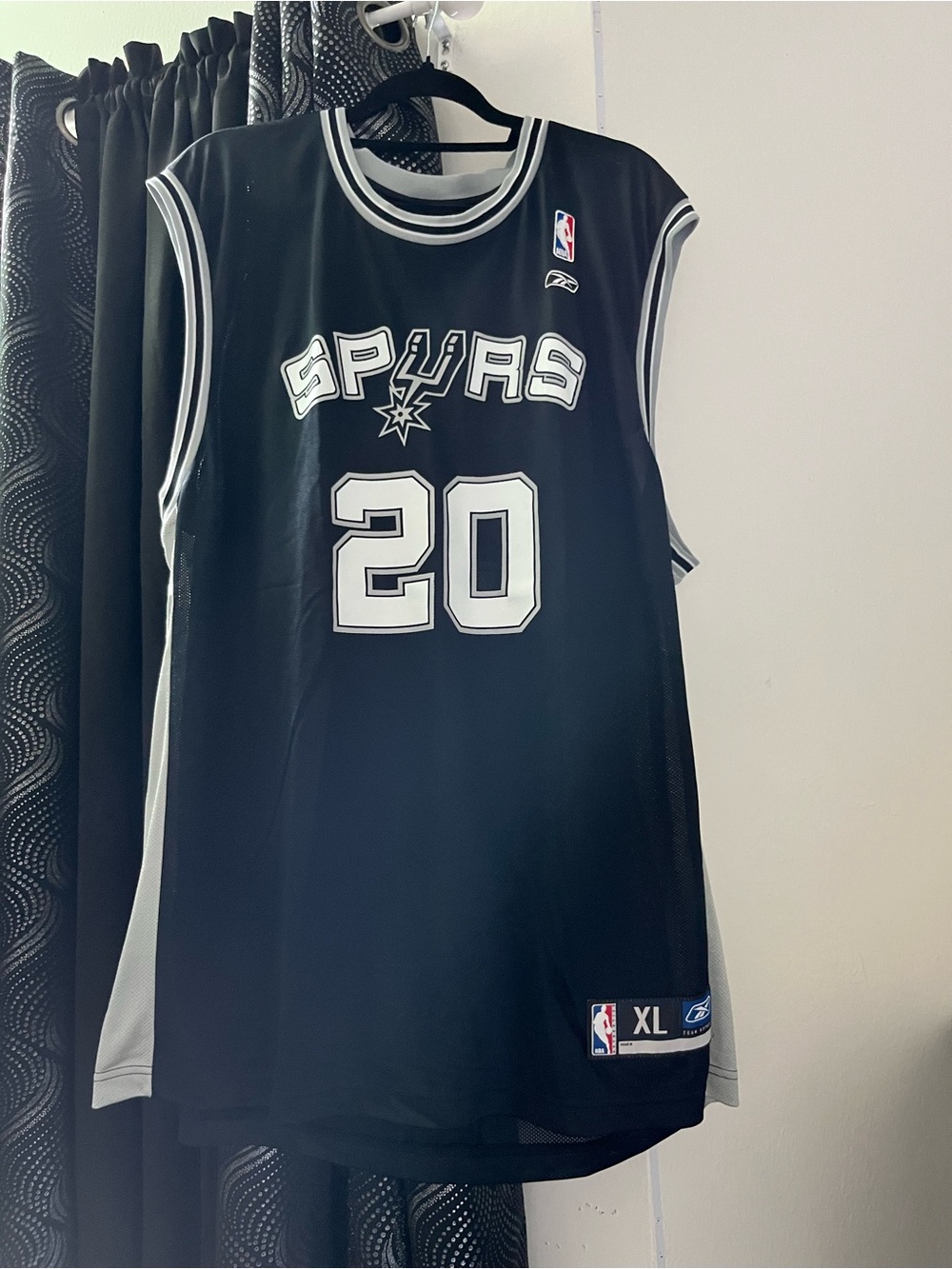 💥 Vintage Reebok San Antonio Spurs Manu Ginobili Jersey